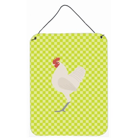 Carolines Treasures German Langshan Chicken Green Wall or Door Hanging Prints BB7663DS1216